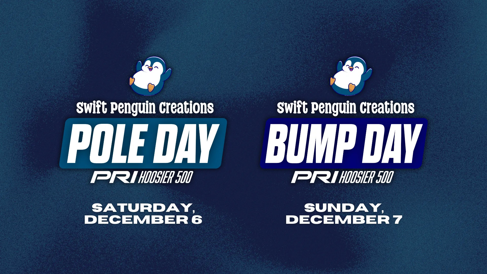 Swift Penguin Creations to Sponsor Qualifications Weekend at PRI ...